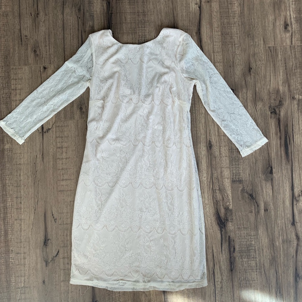 Pins and Needles | White/Cream dress